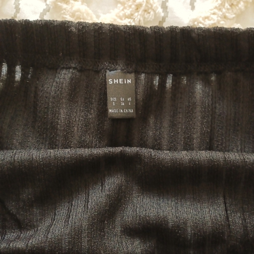 Shein Maternity Black Skirt
